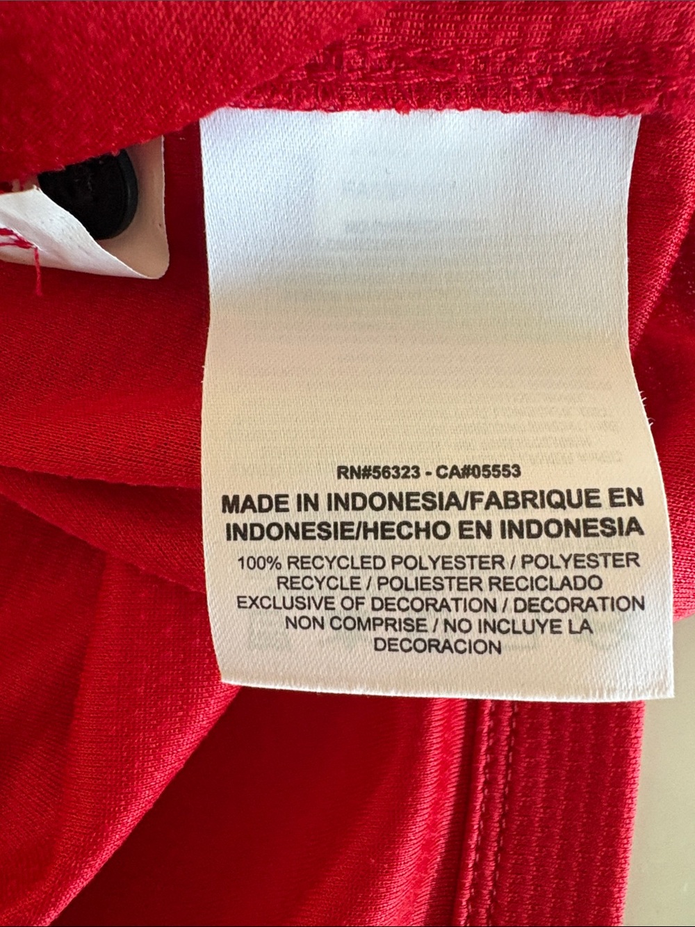 Nike Red Manchester United AON Logo 2013-2014 Soccer Jersey Medium - Picture 6 of 10